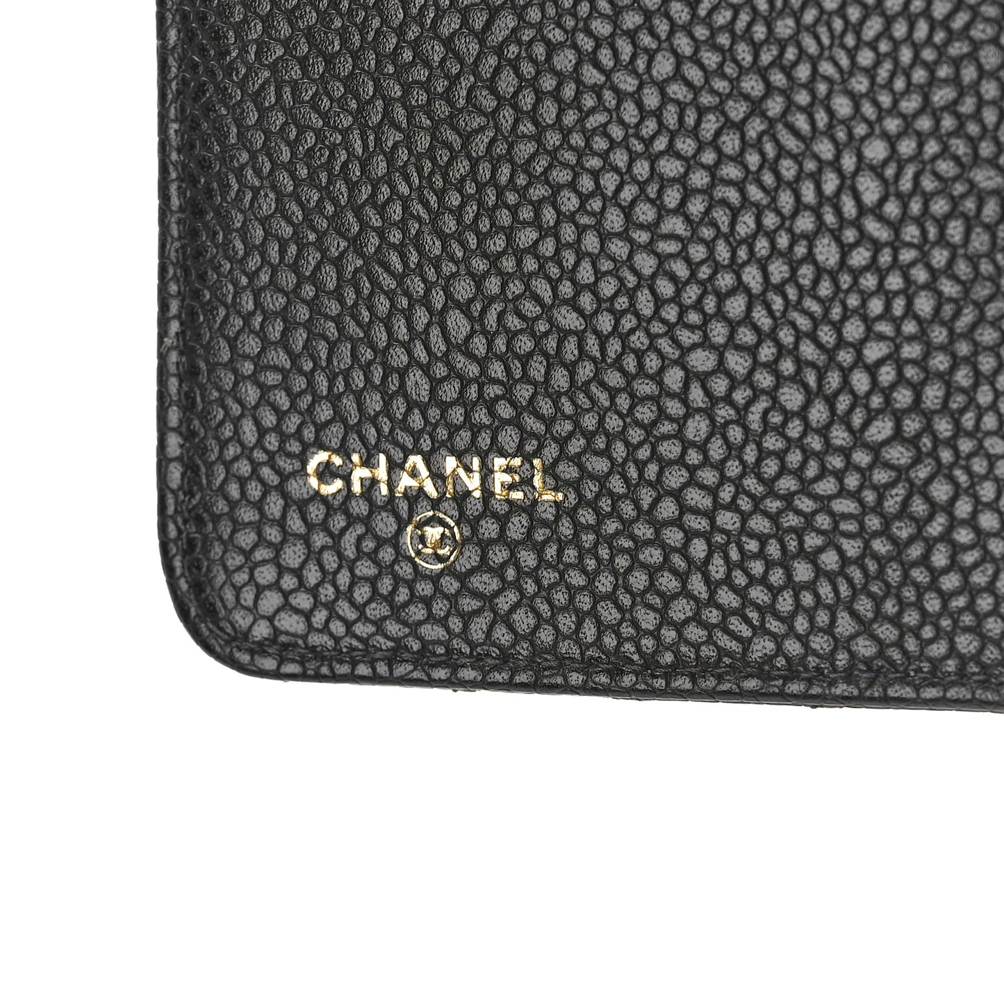Caviar Diamond Embossed Agenda Cover Black
