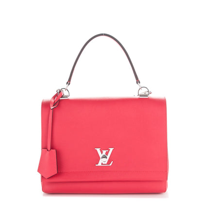 Louis Vuitton Soft Calfskin Lockme II Top Handle Rubis 1 of 6