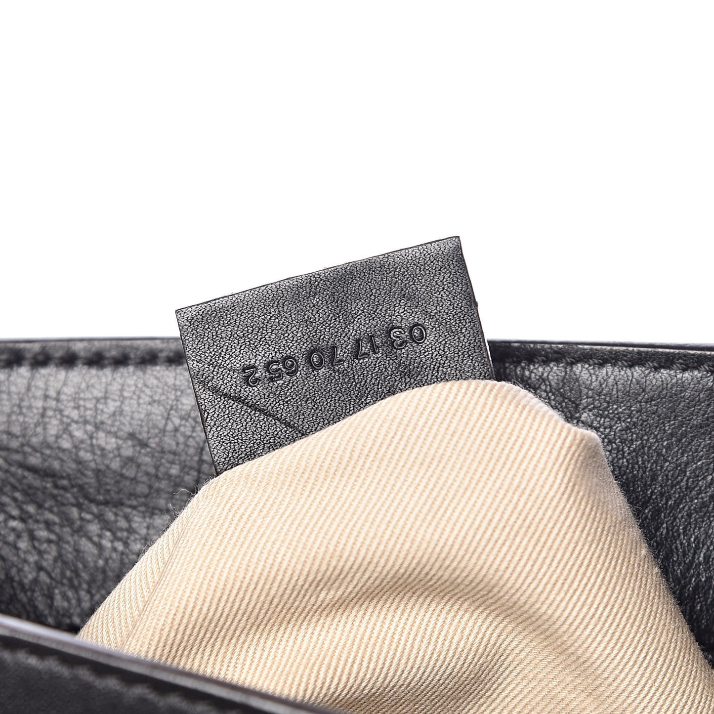 Suede Calfskin Medium Faye Backpack Black