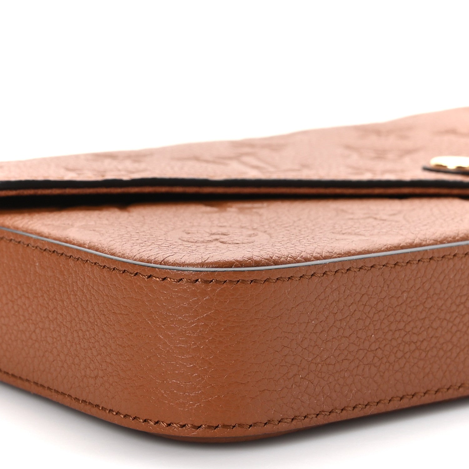 Louis Vuitton Empreinte Pochette Felicie Chain Wallet Cognac 7 of 8