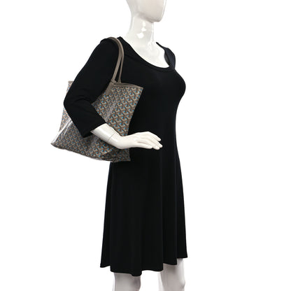 Goyard Goyardine Saint Louis Claire Voie PM Grege Turquoise 2 of 9