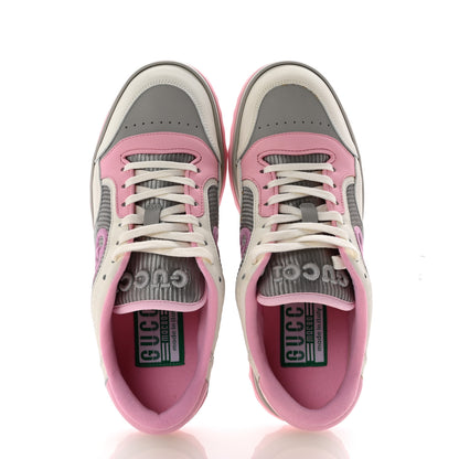 Gucci Dali Soft Calfskin Womens Mac80 Sneakers 38 Off White Grey Sky Light Rose 2 of 9