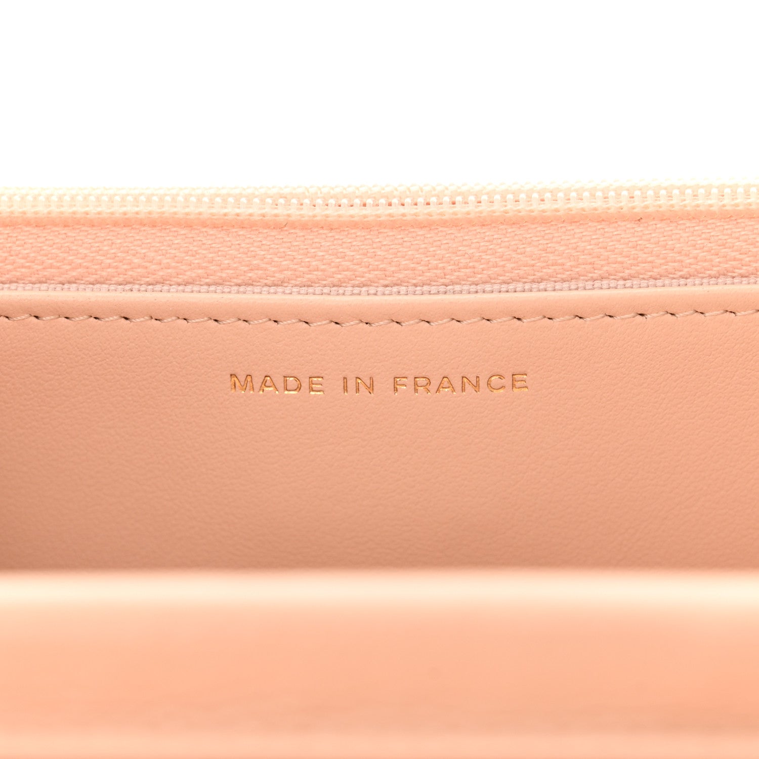 Chanel Caviar Quilted Wallet on Chain WOC Light Pink 7 of 11
