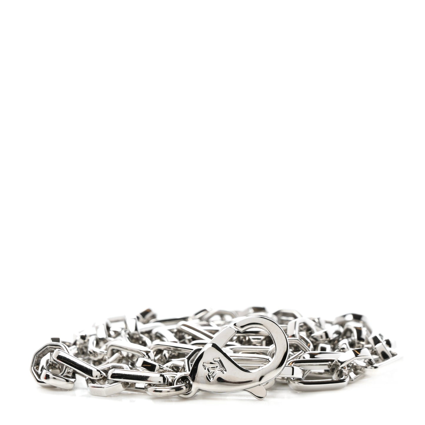Metal Dauphine Chain Shoulder Strap Silver