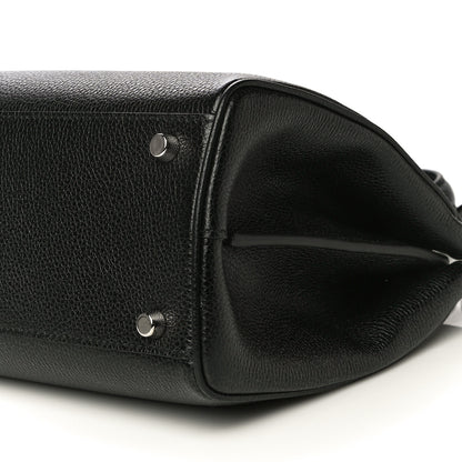 Gucci Grainy Calfskin Small Zumi Top Handle Bag Black 11 of 11