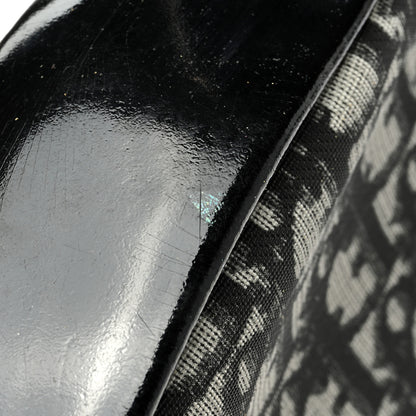 Christian Dior Monogram Patent Hobo Black 11 of 13