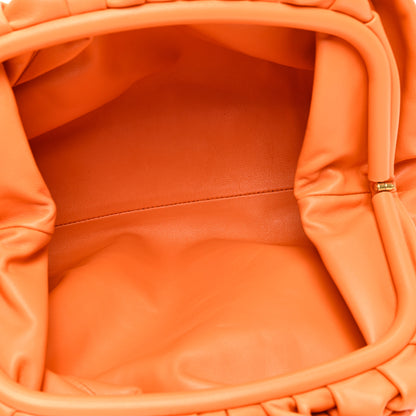 Bottega Veneta Smooth Butter Calf The Pouch Oversized Clutch Burnt Orange 4 of 9