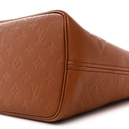 Louis Vuitton Empreinte Monogram Giant Neverfull MM Cognac 9 of 9