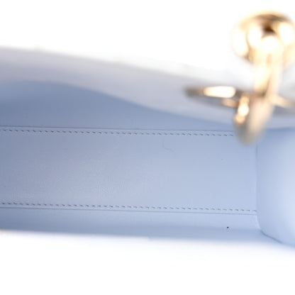 Christian Dior Ostrich Mini Lady Dior Light Blue 5 of 14