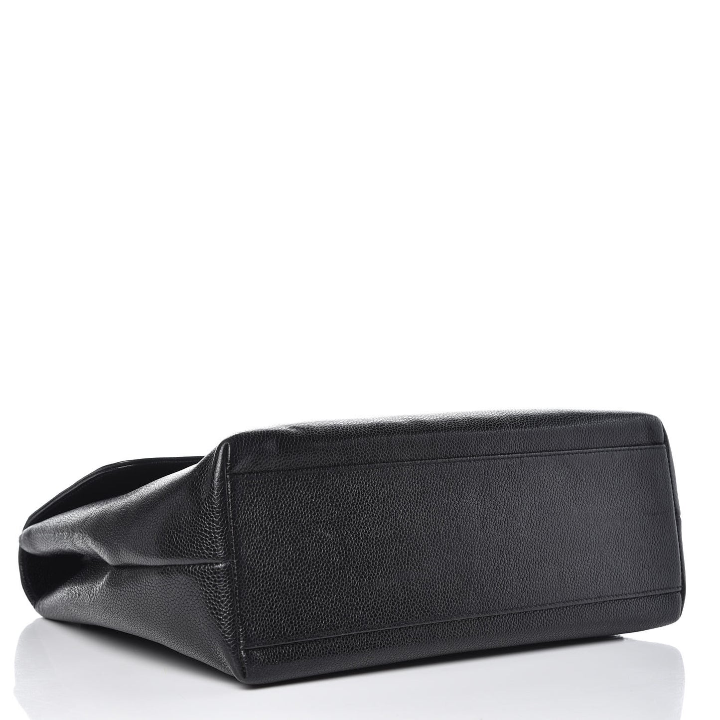 Caviar Kelly Jumbo Flap Black