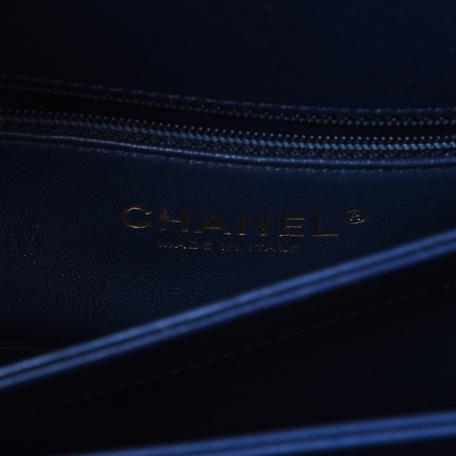 Chanel Lambskin Quilted Medium Trendy CC Flap Dual Handle Bag Navy Blue 6 of 8