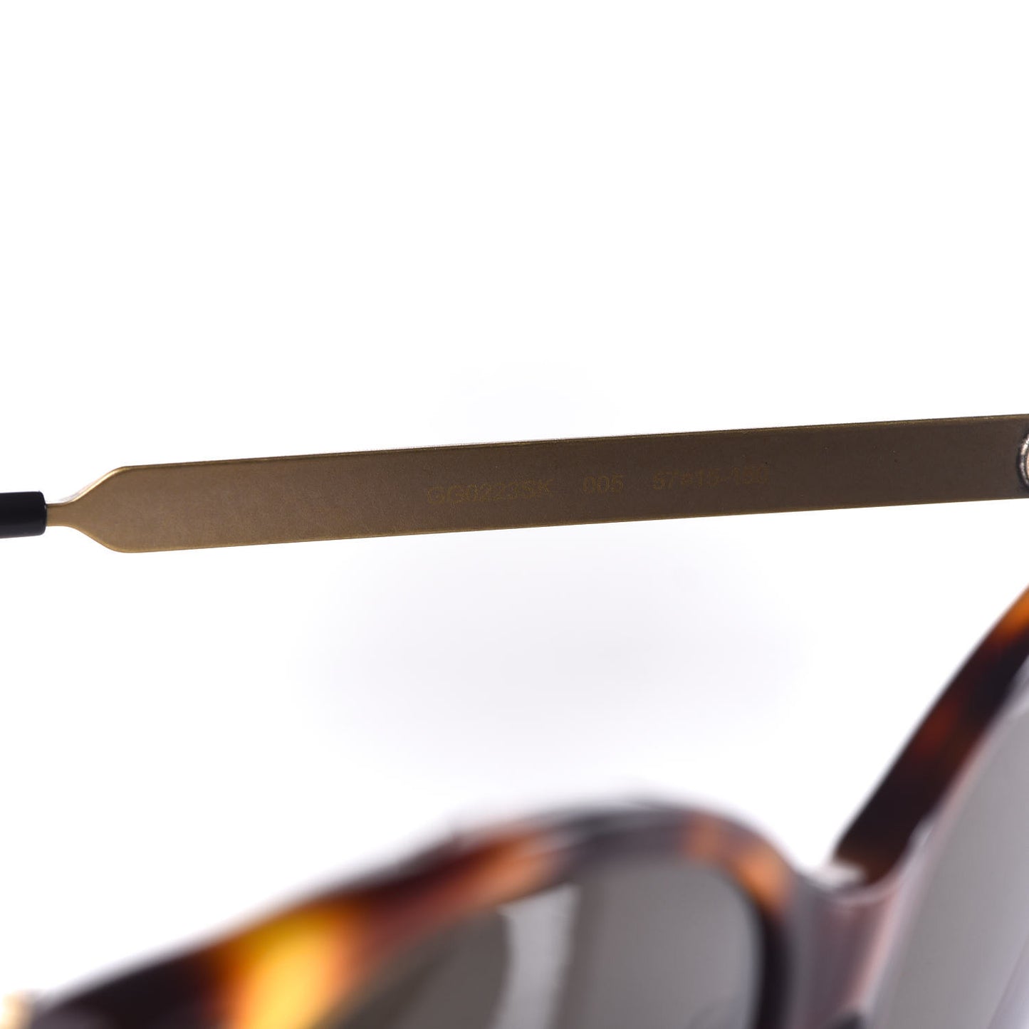 Acetate Cat Eye GG 0223SK Sunglasses Tortoise