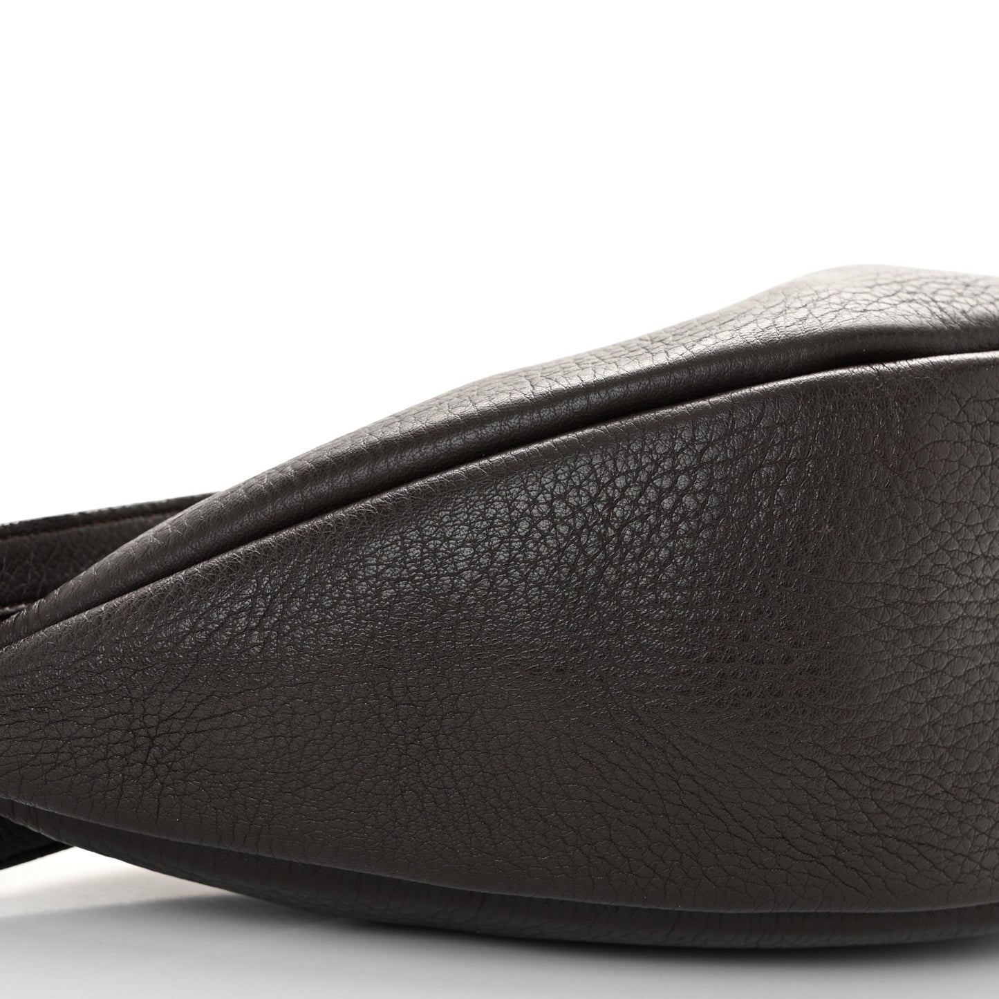 Deerskin Small Slouchy Banana Bag Espresso