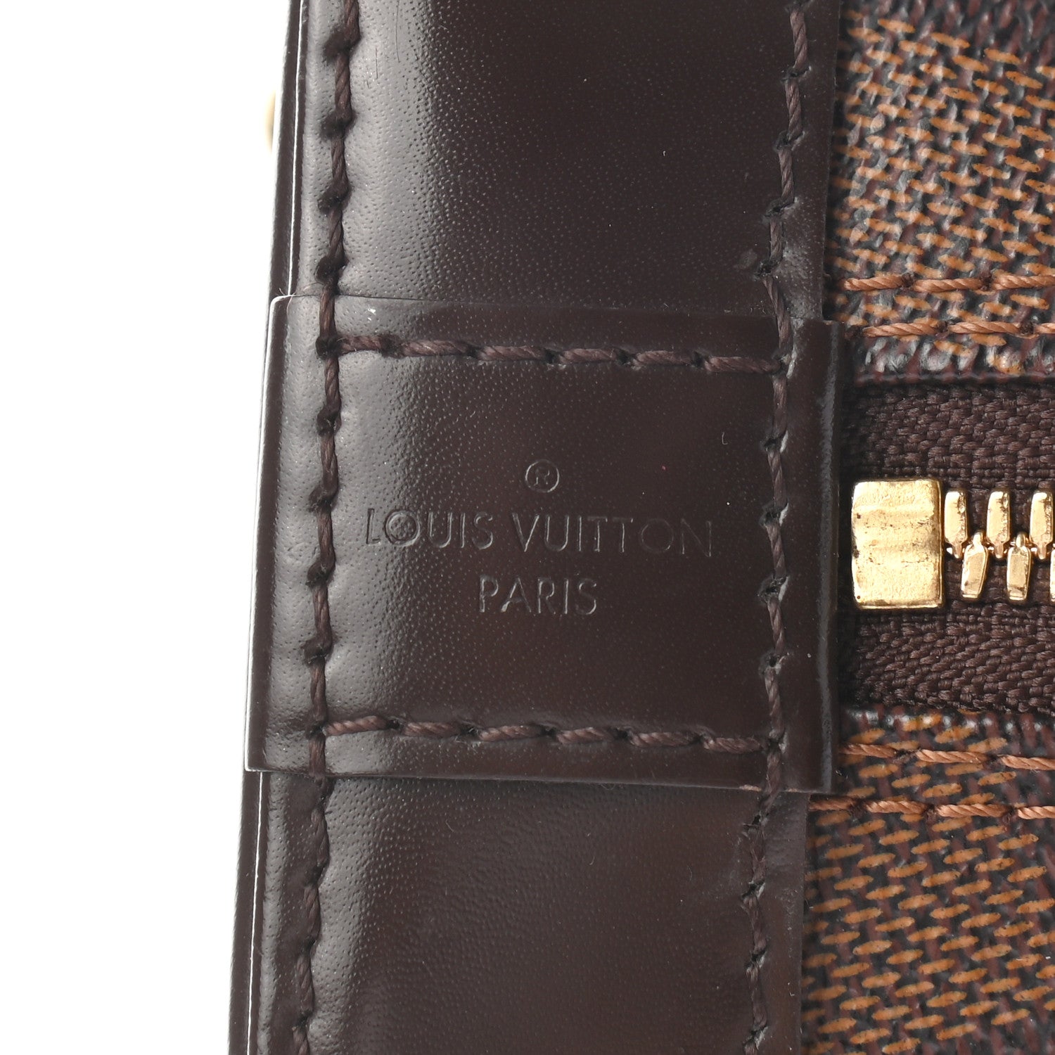 Louis Vuitton Damier Ebene Alma BB 6 of 10