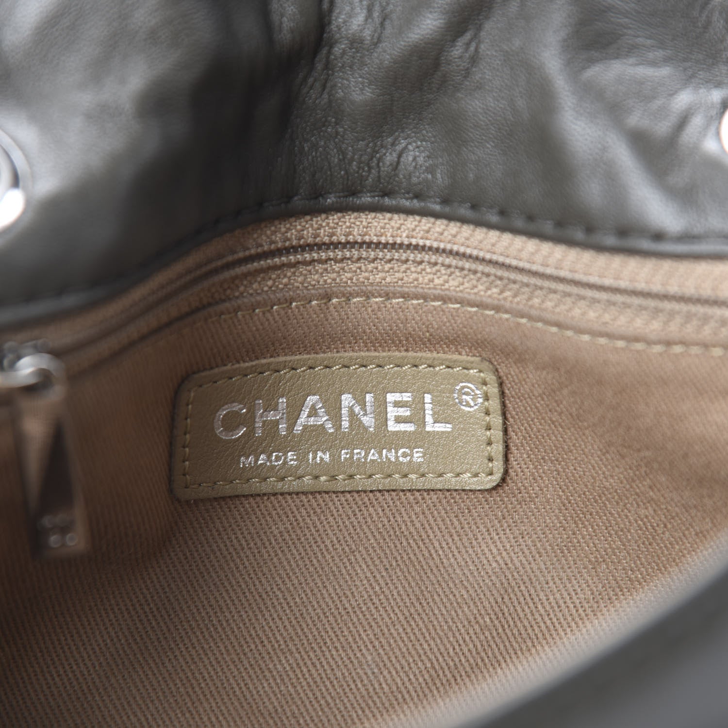 Chanel Calfskin Country Chic Mini Flap Dark Grey 8 of 12
