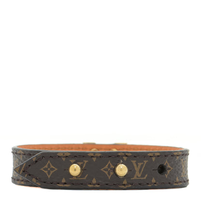 Louis Vuitton Monogram Crystal Essential V Bracelet 17 Multicolor Gold 3 of 7