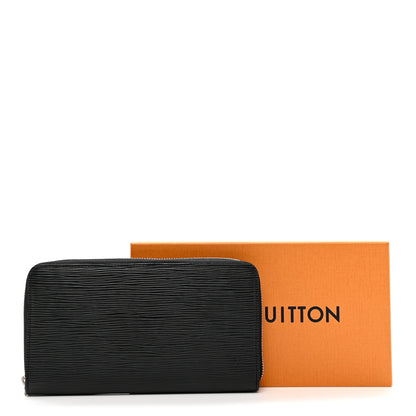 Louis Vuitton Epi Zippy Organizer Wallet Black 7 of 7