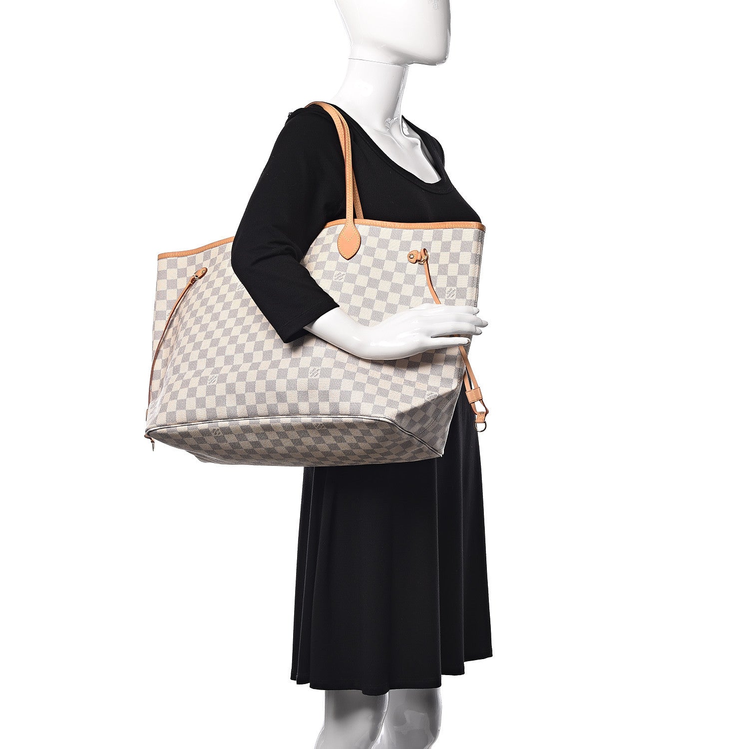 Louis Vuitton Damier Azur Neverfull GM 2 of 11