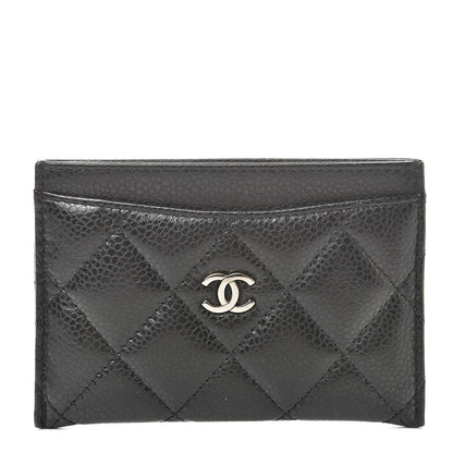 Chanel Caviar Quilted Card Holder Black 1 of 9