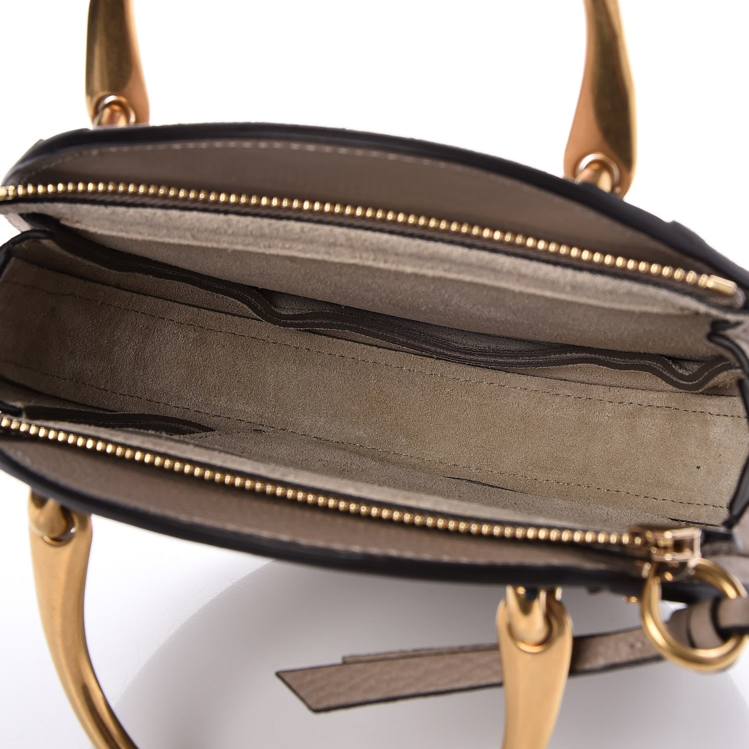 Chloe Calfskin Suede Small Pixie Bag Motty Grey 5 of 7