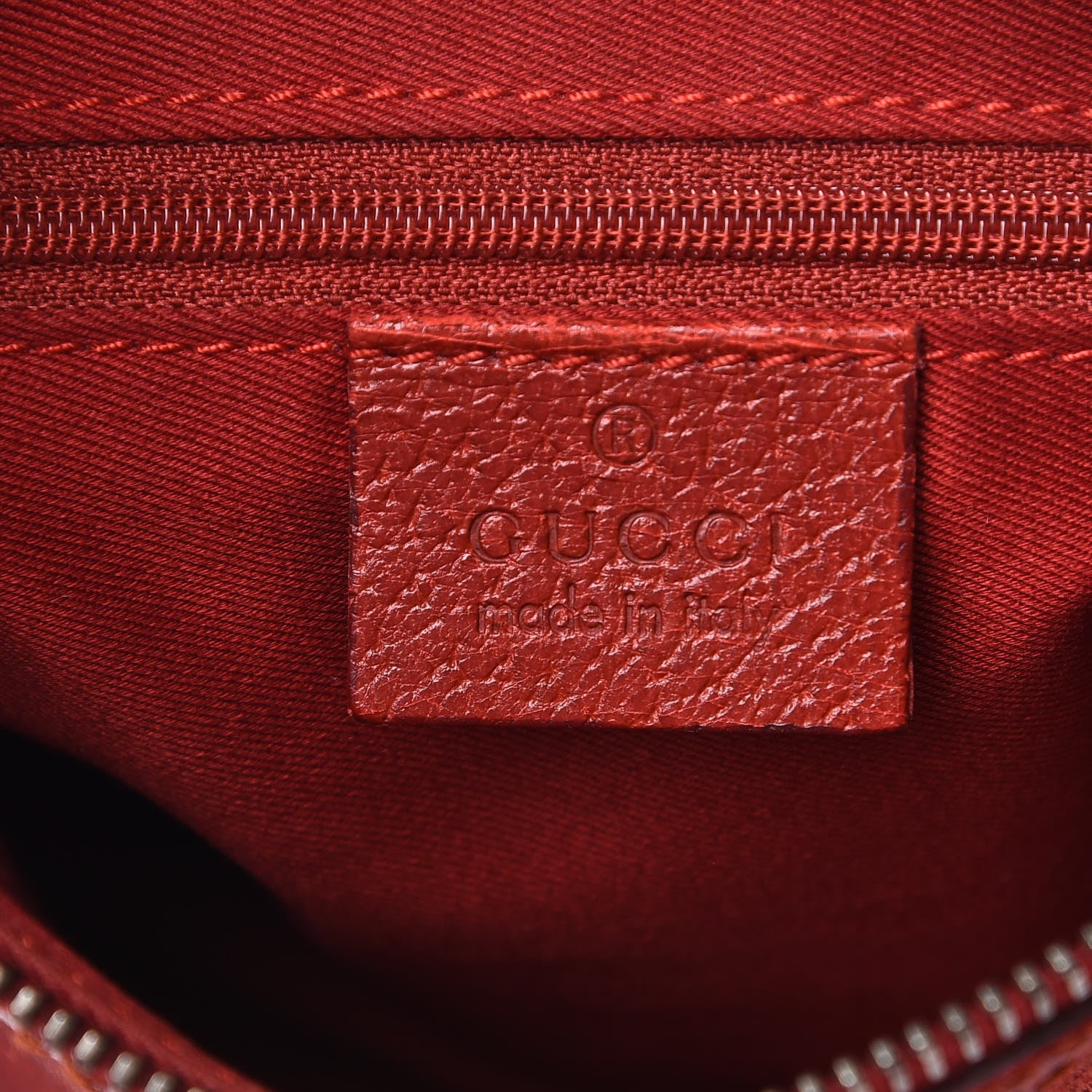 Gucci Monogram Small Hobo Red 6 of 13