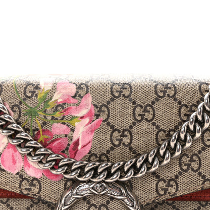 Gucci GG Supreme Monogram Blooms Small Dionysus Shoulder Bag Beige Multicolor Dry Rose 8 of 10