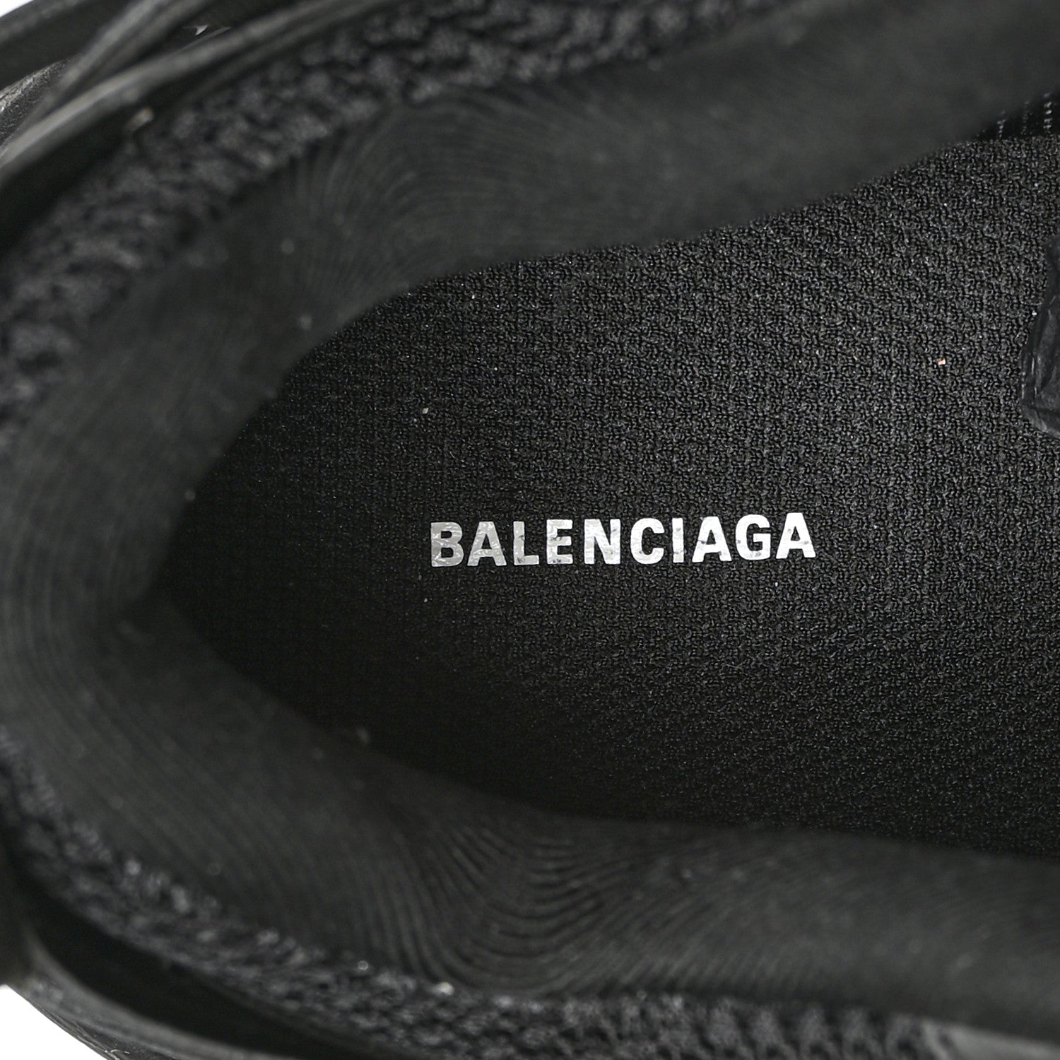 Balenciaga Mesh Nylon Mens Track Sneakers 44 Black 6 of 7