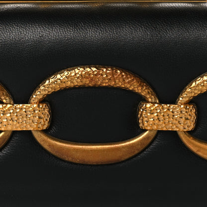 Alexander McQueen Nappa Chain Knuckle Box Clutch Black 8 of 10