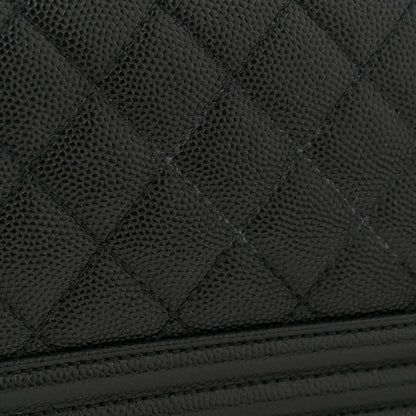 Chanel Caviar Quilted Small Boy Flap Black 10 of 12