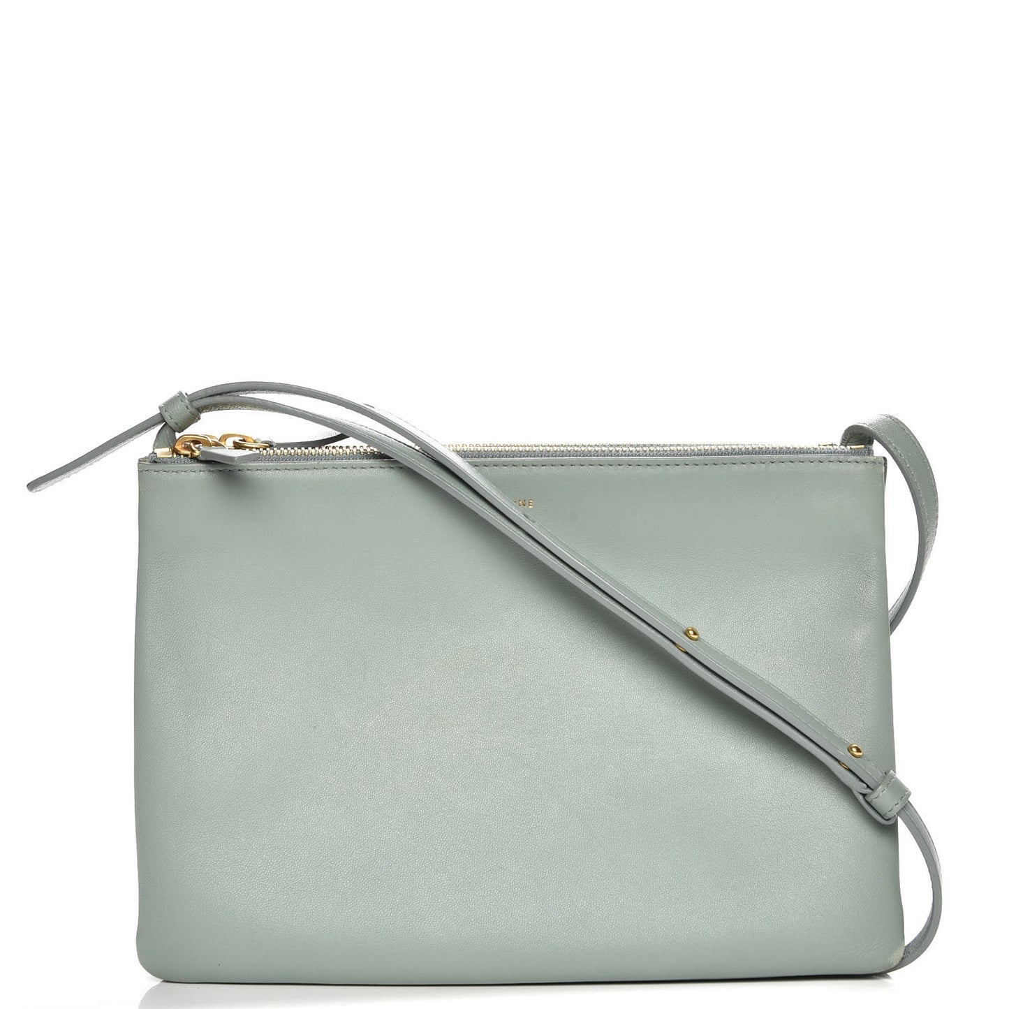 Lambskin Large Trio Crossbody Bag Jade