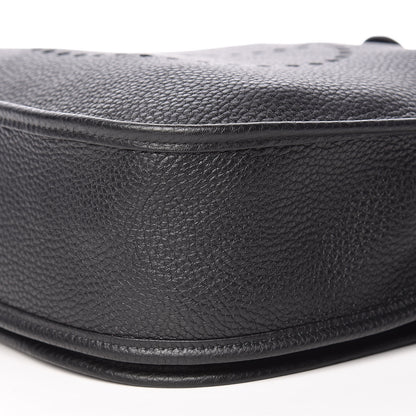 Hermes Taurillon Clemence Evelyne III GM Black 9 of 10