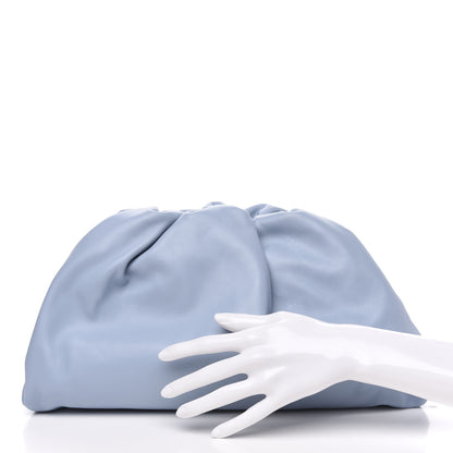 Bottega Veneta Smooth Butter Calf The Pouch Oversized Clutch Ice 2 of 10