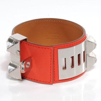 Hermes Swift Collier de Chien CDC Bracelet Capucine Small 4 of 7