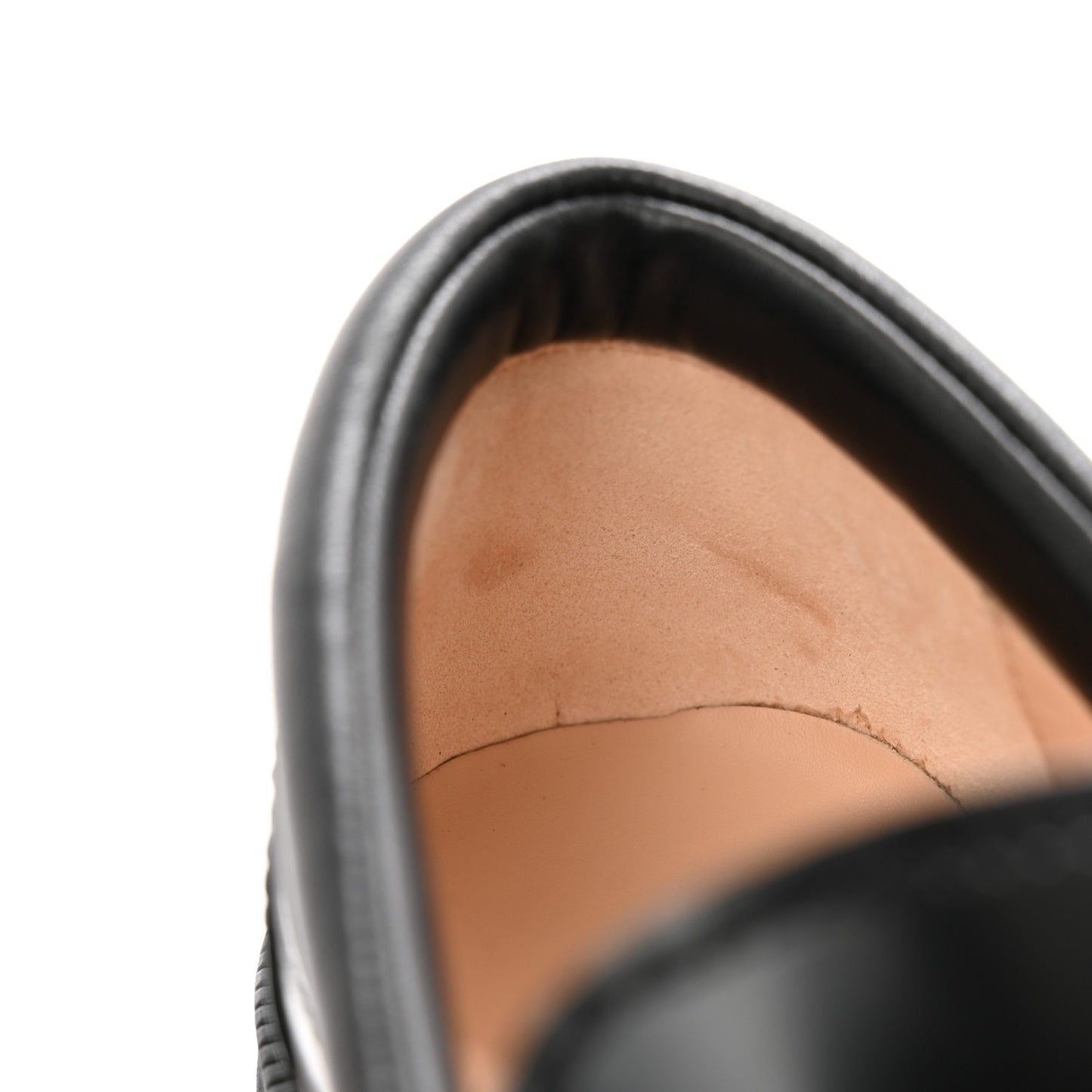 Magnum Calfskin Nappa Samoa Womens Horsebit Platform Chunky Lug Sole 40mm Loafers 37 Black