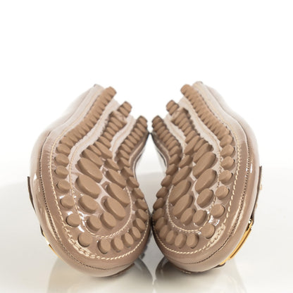 Louis Vuitton Patent Calfskin Oxford Ballerina Flats 39.5 Rose Poudre 5 of 6