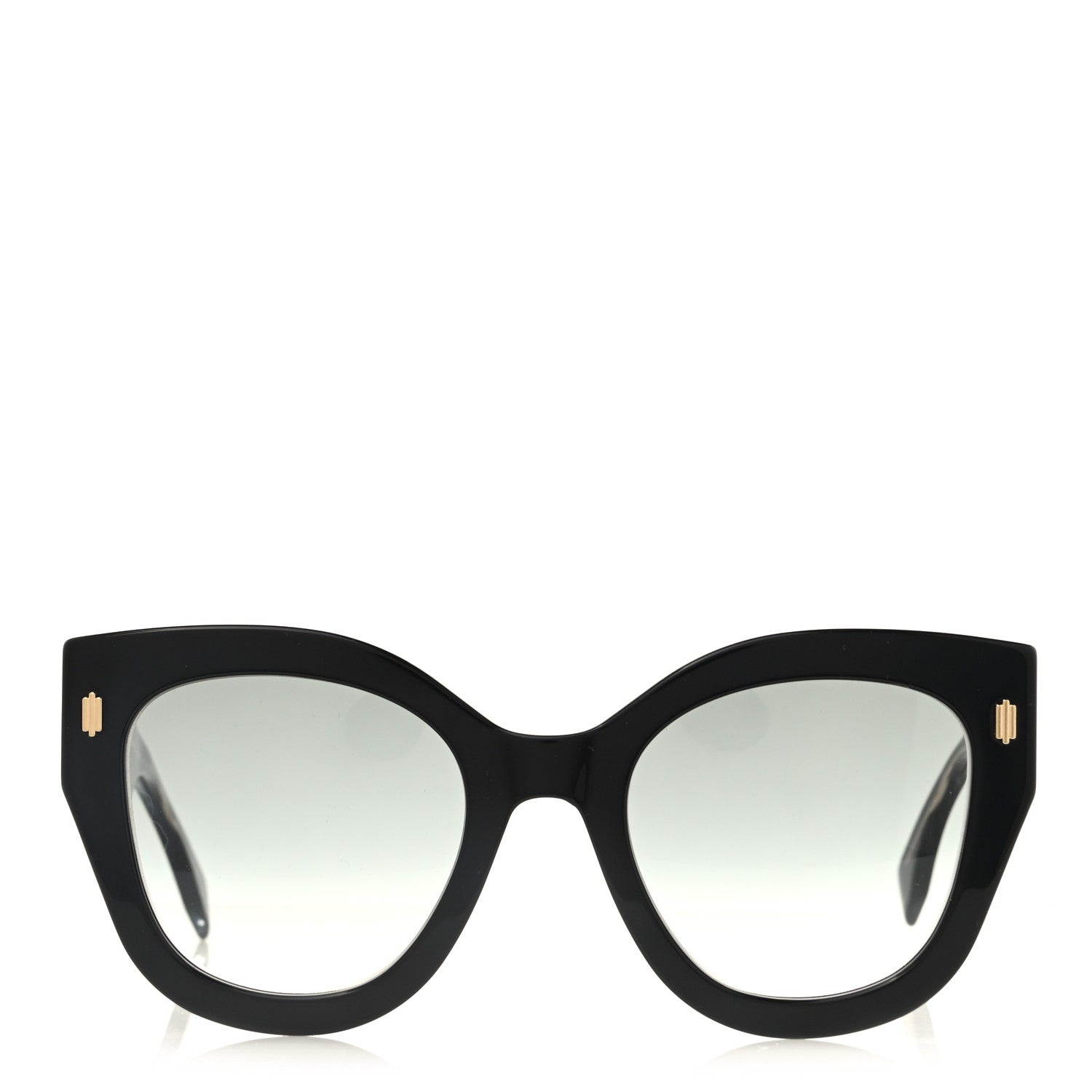 Fendi Acetate Cat Eye Sunglasses FF0452 Black 2 of 8