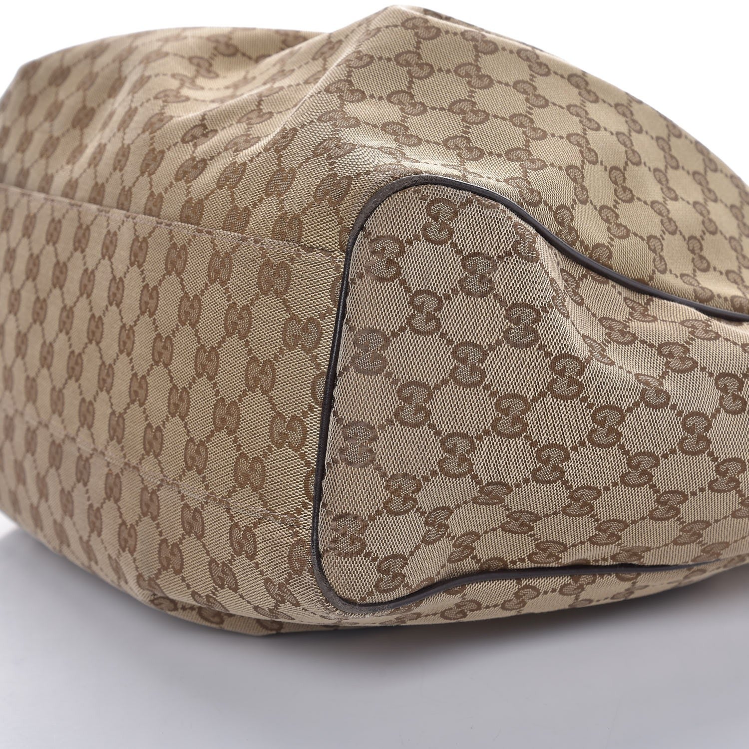Gucci Monogram Large Sukey Tote Dark Brown 14 of 14