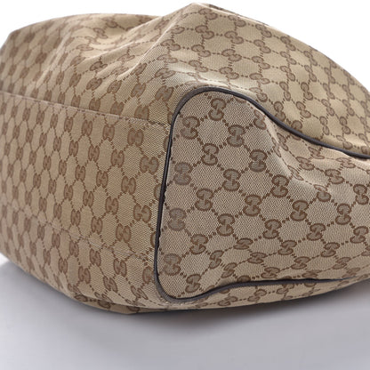 Gucci Monogram Large Sukey Tote Dark Brown 14 of 14