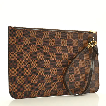 Louis Vuitton Damier Ebene Neverfull MM GM Pochette 2 of 5