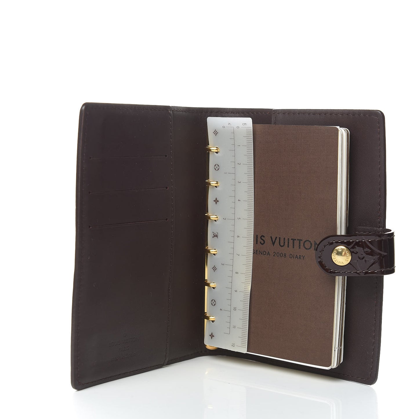 Vernis Small Ring Agenda Cover Amarante