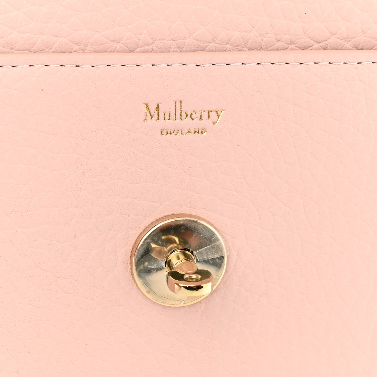 Mulberry Small Classic Grain Calfskin Small Darley Powder Pink 6 of 9