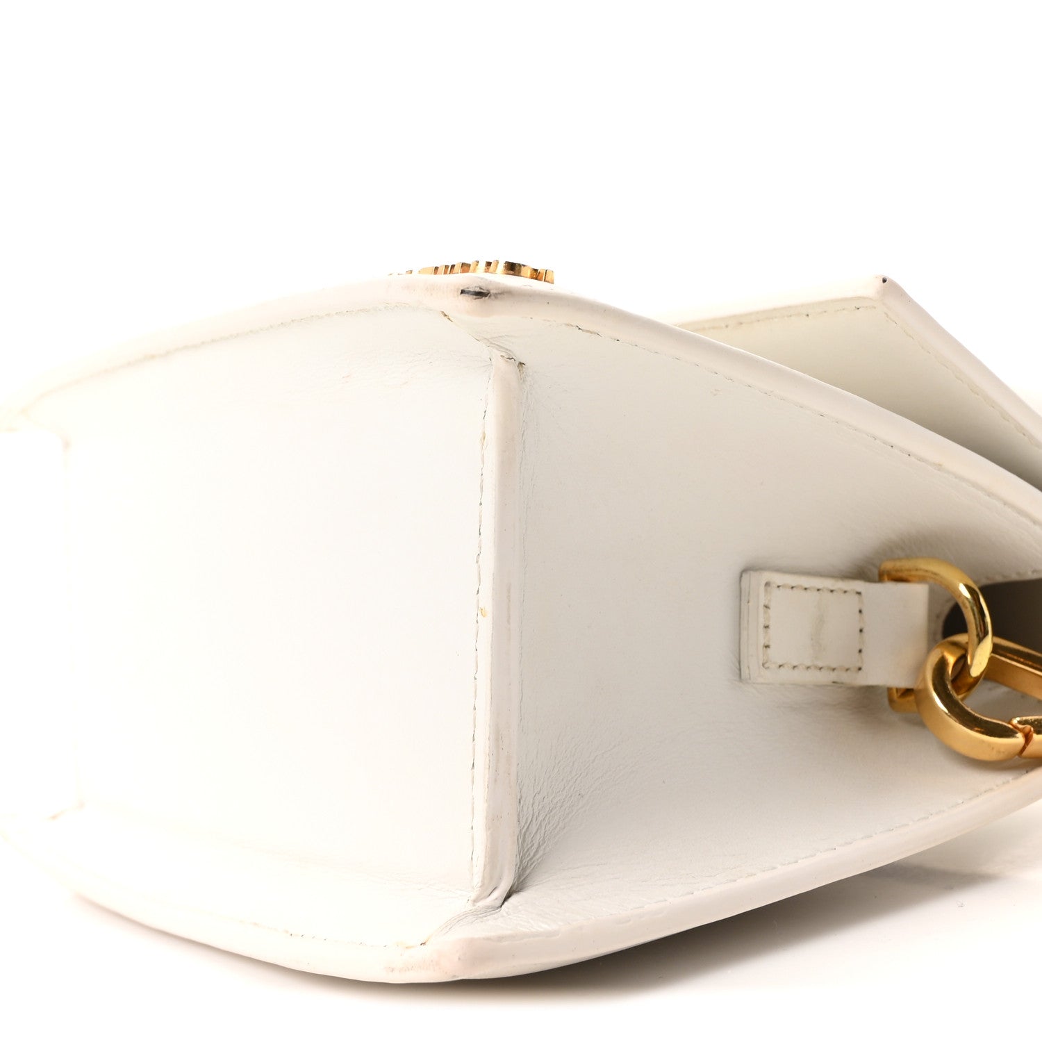 Jacquemus Smooth Calfskin Le Chiquito Moyen White 9 of 9