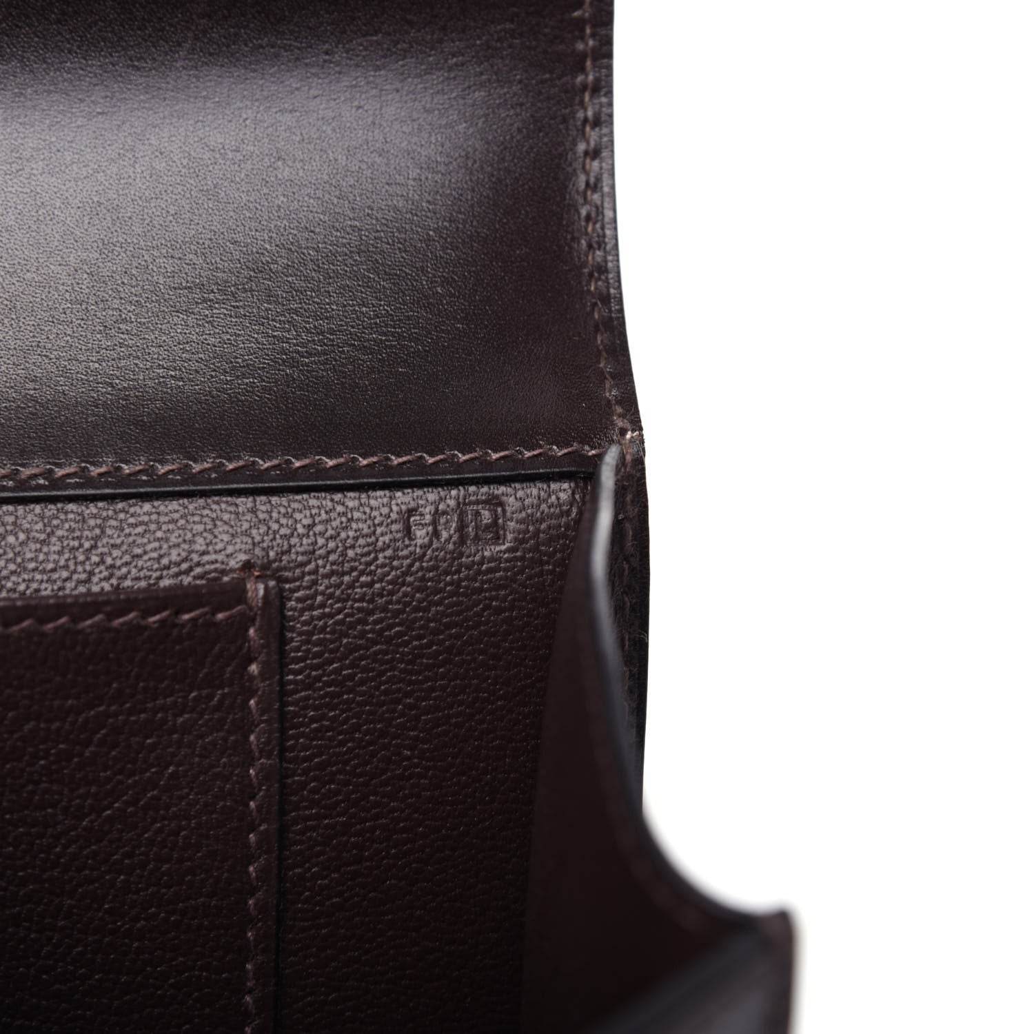 Hermes Box Medor 23 Clutch Chocolate 7 of 9
