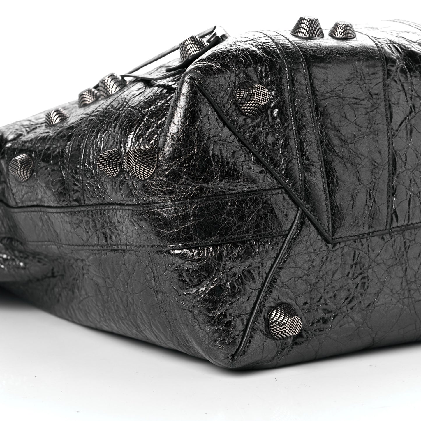 Agneau Arena Large Le Cagole Carry All Bag Steel Grey