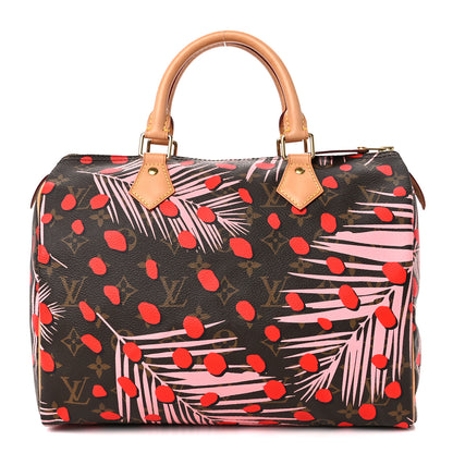 Louis Vuitton Monogram Jungle Dots Speedy 30 Sugar Pink Poppy 1 of 13