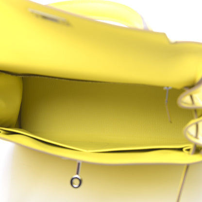 Hermes Evercolor Kelly Retourne 28 Lime 5 of 11