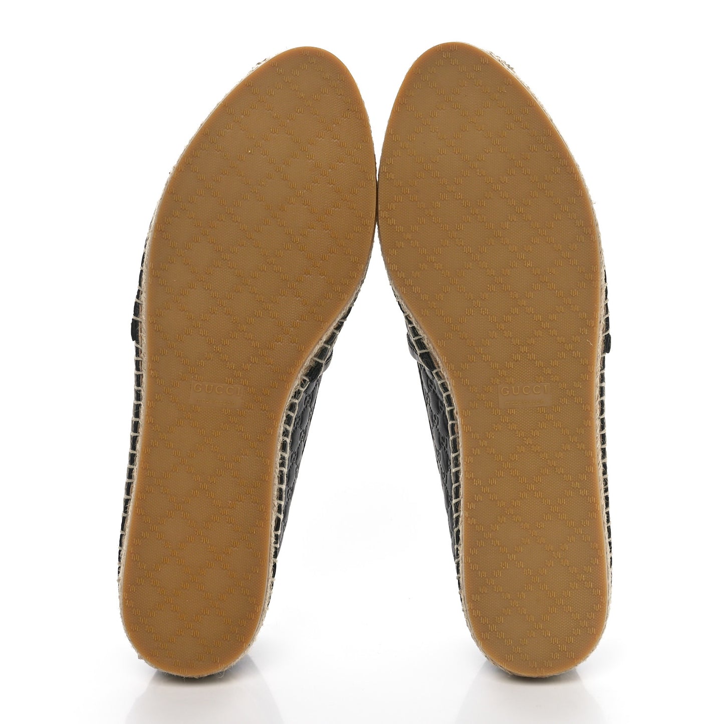 Microguccissima Signature Espadrilles 39.5 Black