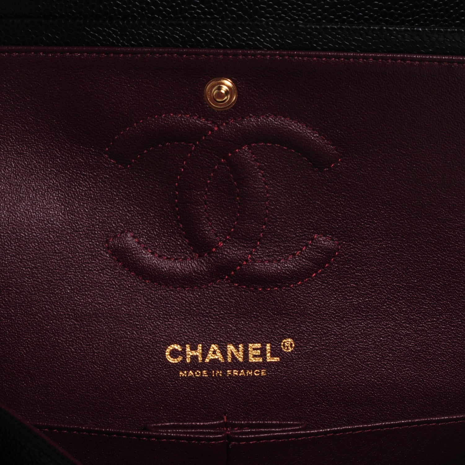 Chanel Caviar Quilted Medium Double Flap Black 6 of 8