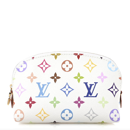 Louis Vuitton LV X TM Monogram Multicolor Cosmetic Pouch PM White 1 of 7