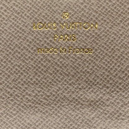 Louis Vuitton Monogram Dentelle Sarah Wallet Silver 6 of 14
